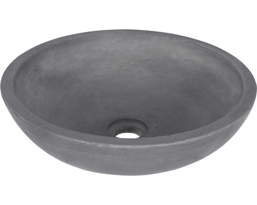 Aufsatzwaschbecken Hura L 28 cm Beton grau Aufsatzwaschbecken Hura L 28 cm Beton grau