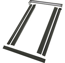 Kit de cadre de porte métallique pour montage