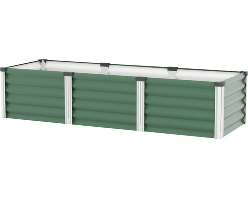 Jardinière surélevée en métal pour le jardin