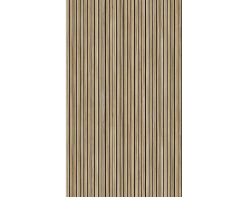 Crédence BREUER décor Scandi verticale 100 x 210 cm Panneaux en bois avec lamelles verticales pour la décoration murale