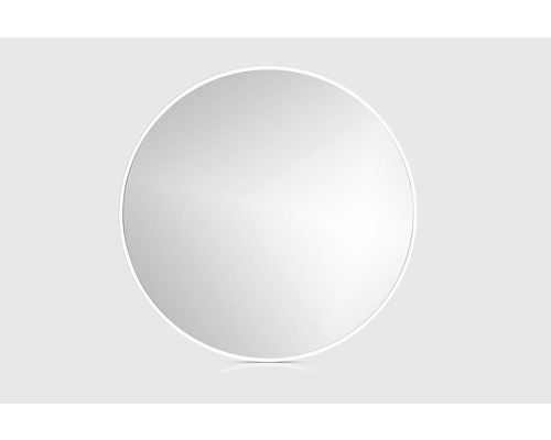 Rahmenspiegel Cordia Round Line Mirror Ø 40 cm weiss