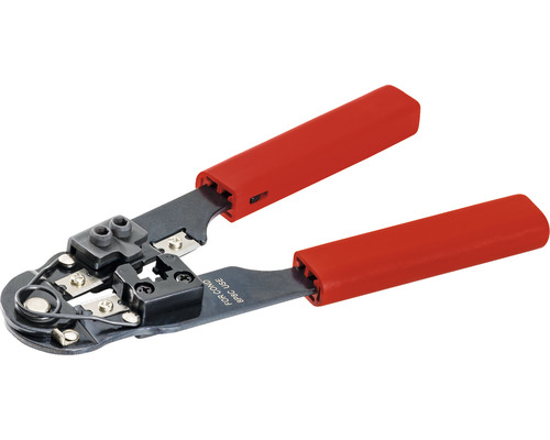 たじ Crimpzange RJ45 für Cat5 und Cat.6 Metall - HORNBACH