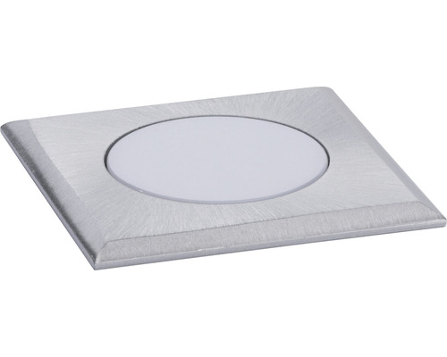 Éclairage encastré au sol Paulmann IP67 carré 2W 60 lm 3000 K blanc chaud 50x50 mm House acier inoxydable brossé 230V