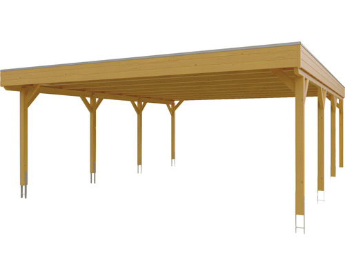 Holz Carport mit Pfosten
