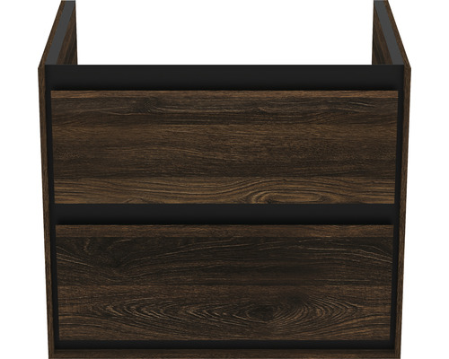 Waschbeckenunterschrank mit zwei Schubladen in Holzoptik