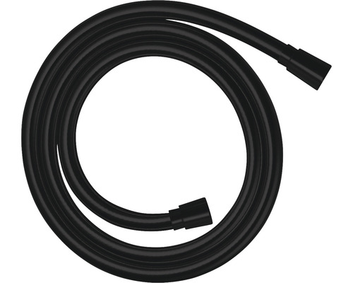 hansgrohe Brauseschlauch Isiflex Kunststoff 160 cm x 1/2" x 1/2" schwarz matt Schlauch für Dusche