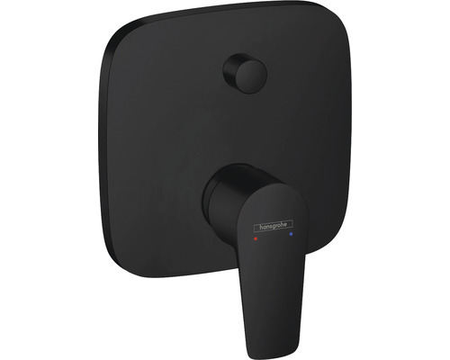 Robinet de baignoire encastré hansgrohe TALIS E noir mat sans corps de base encastré 71474670