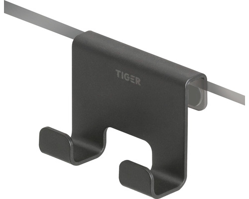 Handtuchhaken TIGER Caddy schwarz matt 7 x 5cm 1401230746