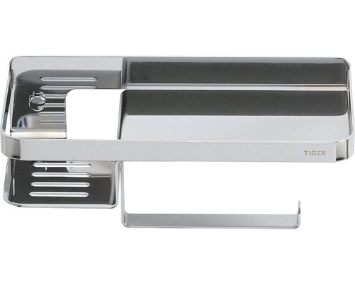 Étagère de douche d''angle Tiger avec support papier toilette