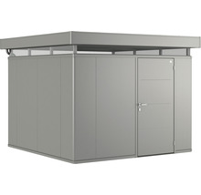 Remise à outils biohort CasaNova 3x3 porte à droite 330 x 330 cm gris quartz métallique