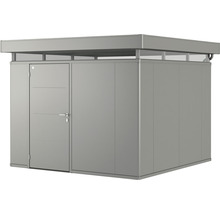 Remise à outils biohort CasaNova 3x3 porte à gauche 330 x 330 cm gris quartz métallique