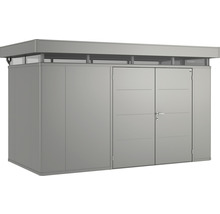 Remise à outils biohort CasaNova 4x2 porte à droite 430 x 230 cm gris quartz métallique
