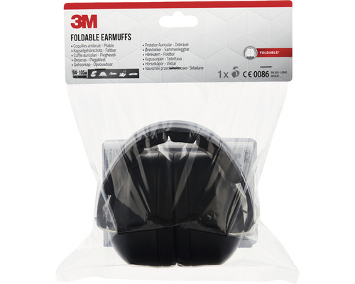 3M Coquilles antibruit pliables dans l''emballage