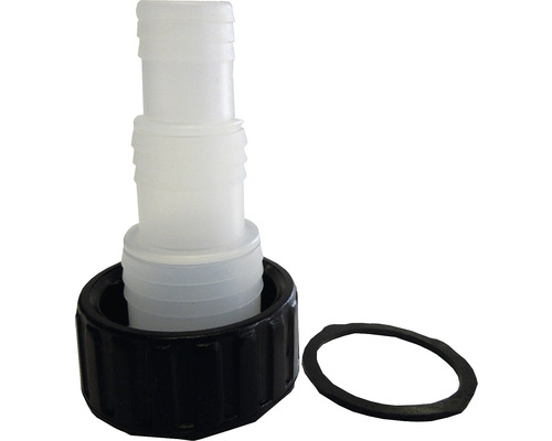 Heissner Schlauchanschluss inkl. Dichtung für Schlauchdurchmesser 19,5 bis 25,4 mm Schlauchanschluss mit Dichtung