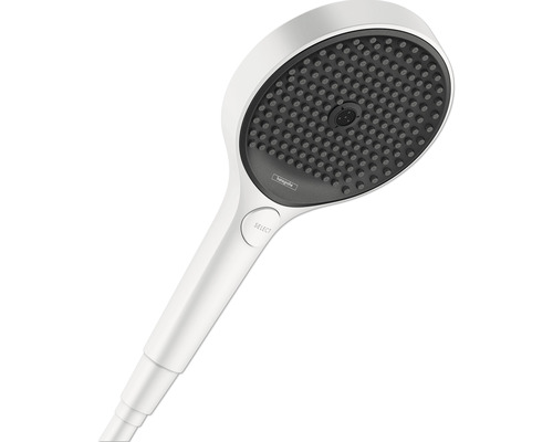 Handbrause hansgrohe Rainfinity 130 3jet rund Ø 130 mm weiss matt 26864700 Handbrause für Dusche