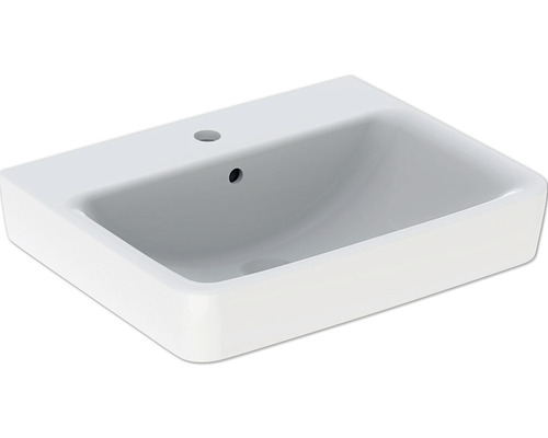 Vasque GEBERIT Renova Plan 55 cm blanc avec vernis spécial KeraTect® 501632008