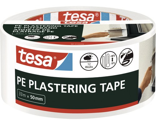 Tesa PE Putzband, 33 Meter mal 50 Millimeter