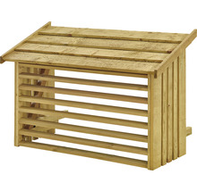 Holzregal für die Lagerung von Brennholz