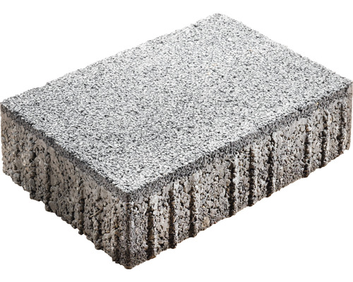 Pavé écologique pavé filtrant Lusodrain gris 30x20x8 cm