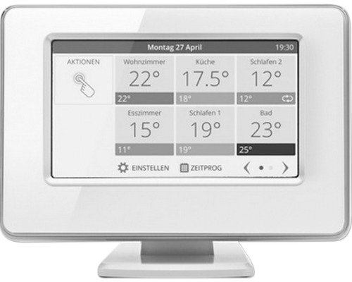 Module de commande Resideo Home ATC avec radio 868 MHz programmable blanc ATC928G3027