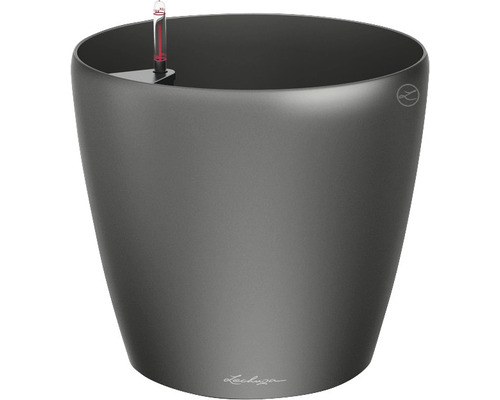 Bac rond Lechuza Classico Premium 60 plastique 60 cm x 60 cm x 55,5 cm anthracite