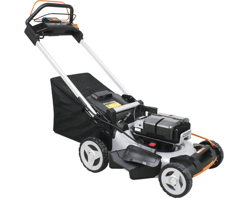 Tondeuse sans fil WORX Nitro 80 V (4 x 20 V) 51 cm WG761E, moteur brushless, avec 4 x Powertank 4 Ah