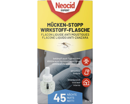 Anti-moustiques Neocid Expert recharge liquide Neocid Mücken-Stopp Flacon liquide anti-moustiques contre les moustiques