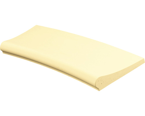 Sorrento rond R150 jaune lisse-Ex 60x39 cm