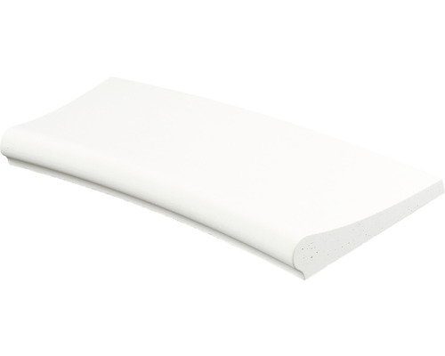 Sorrento rond R150 blanc lisse-Ex 60x39 cm