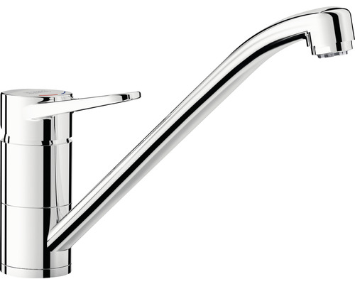 Robinetterie de cuisine basse pression Blanco WEGA II chrome galvanisé 526403 Robinet de cuisine en métal