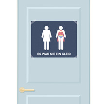 Postkarte, nie ein Kleid