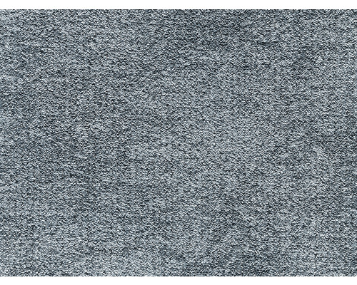 Moquette velours Saimaa gris bleu FB79 largeur 400 cm (au mètre) Gros plan d''un tapis