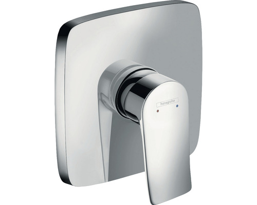 Robinet de douche encastré hansgrohe Metris chrome 31456000