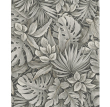 Papier peint à motif de feuilles