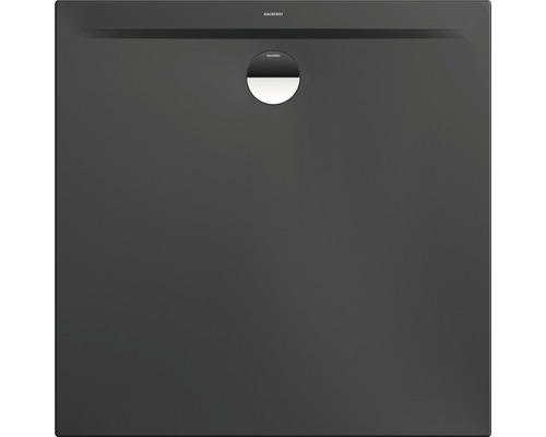 Receveur de douche KALDEWEI SUPERPLAN ZERO Secure Plus 1534-1 100 x 100 x 3.2 cm cool grey 90 mat surface entièrement antidérapante 353400012667 Receveur de douche Kaldewei en acier émaillé