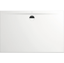 Receveur de douche rectangulaire en fonte minérale avec écoulement