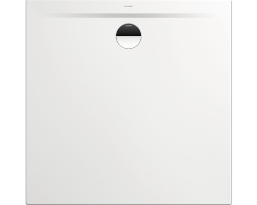 Receveur de douche KALDEWEI SUPERPLAN ZERO 1560-1 120 x 120 x 3.2 cm blanc alpin brillant 356000010001 Receveur de douche carré en acier émaillé avec écoulement
