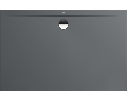 Receveur de douche KALDEWEI SUPERPLAN ZERO Secure Plus 1576-1 80 x 140 x 3.2 cm warm grey 85 mat antidérapant sur toute la surface 357600012674 Receveur de douche Kaldewei en acier émaillé