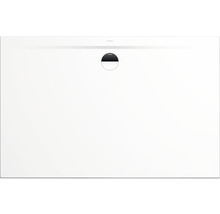 Receveur de douche rectangulaire avec drain rond