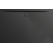Receveur de douche KALDEWEI SUPERPLAN ZERO Secure Plus 1596-1 75 x 160 x 3.2 cm noir mat antidérapant sur toute la surface 359600012676