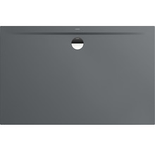 Receveur de douche gris avec drain rond
