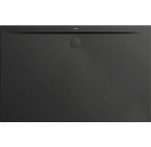 Receveur de douche KALDEWEI SUPERPLAN ZERO Secure Plus 1606-1 75 x 170 x 3.2 cm noir mat antidérapant sur toute la surface 360600012676