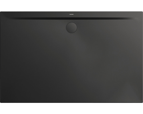 Duschwanne KALDEWEI SUPERPLAN ZERO 1610-1 90 x 170 x 3.2 cm schwarz matt 364000010676 Duschwanne aus Mineralguss mit rundem Ablauf