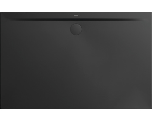 Duschwanne KALDEWEI SUPERPLAN ZERO 1614-1 80 x 180 x 3.2 cm schwarz matt 364400010676 Kaldewei Duschfläche aus Stahl-Emaille