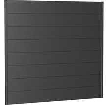 Zaunelement mit horizontalen Paneelen für den Garten