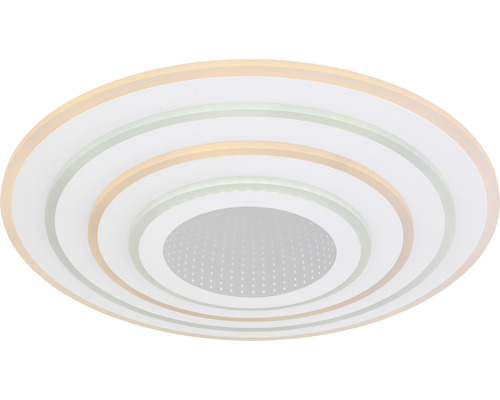 Runde LED Deckenleuchte mit konzentrischen Kreisen