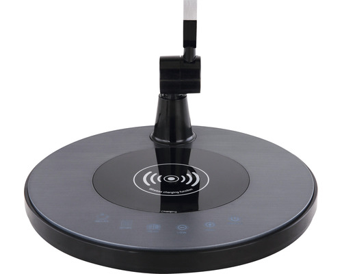 Tischleuchte mit kabelloser Ladefunktion