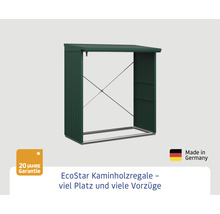 EcoStar Kaminholzregal aus Metall