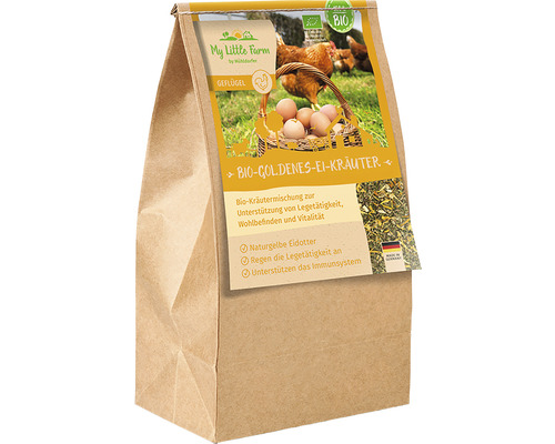 My Little Farm Geflügelfutter Bio Goldenes-Ei-Kräuter 300 g