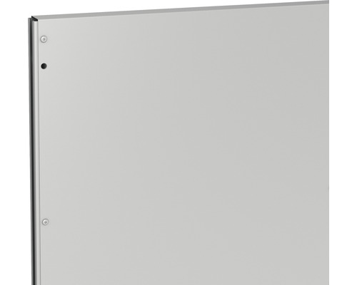 Paquet de panneau biohort MINI pour DaVinci 1m 1 panneau argent métallique Panneau clair avec éléments de fixation pour montage mural